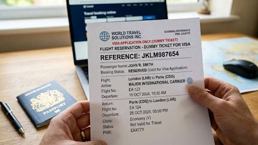 Cheap Dummy Ticket for Visa – Affordable Flight Proof Now