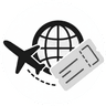 Visa Flight Tickets Logo