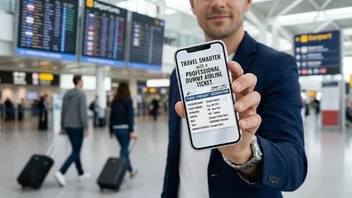 Travel Smarter with a Professional Dummy Airline Ticket